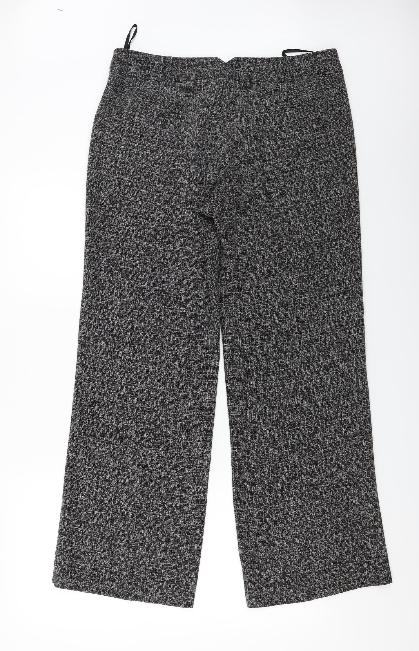 Womens UK Size 14 EDITIONS Regular Fit  Grey Trousers