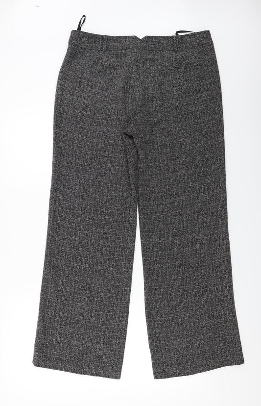 EDITIONS  Womens Grey   Trousers  Size 14 L27 in