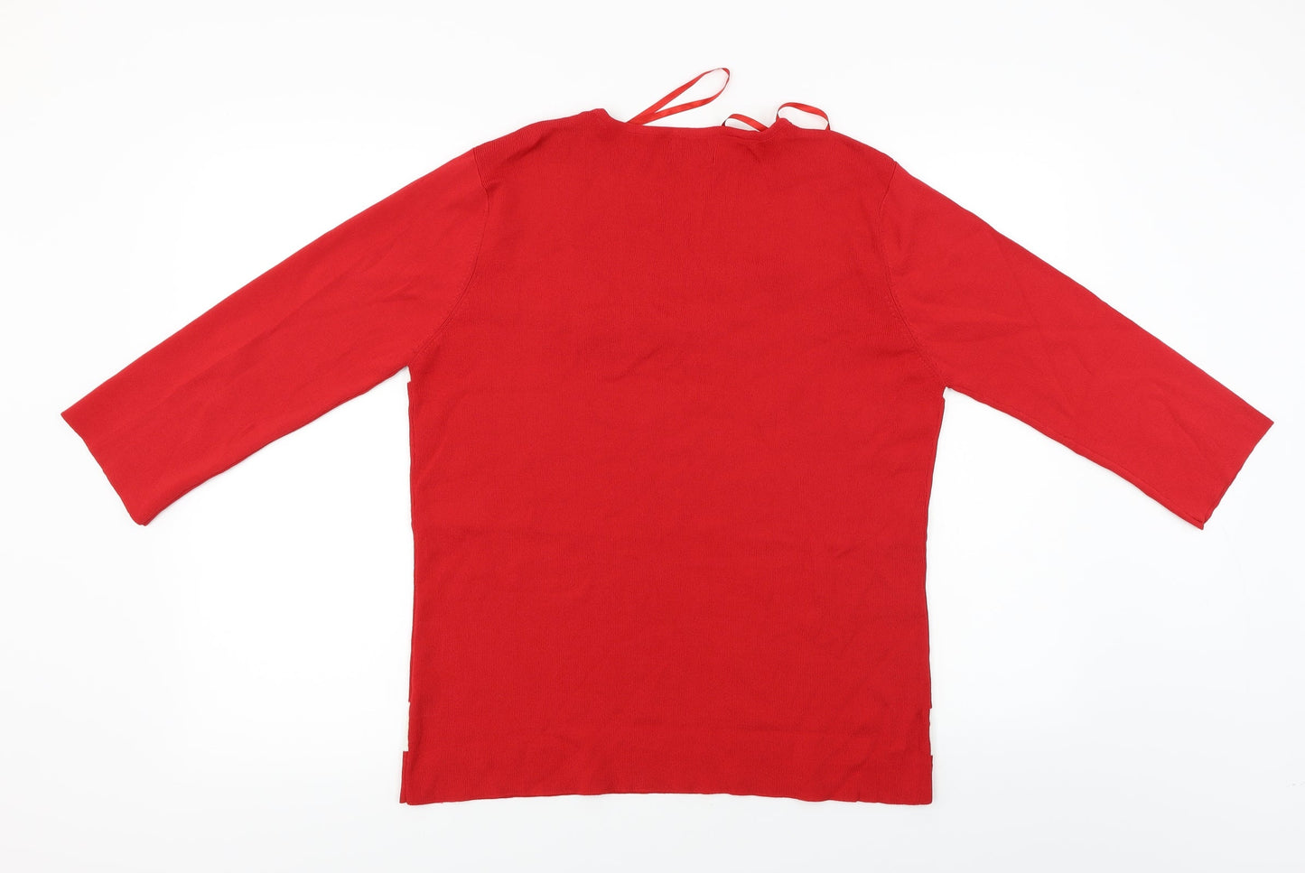 Heather Valley  Womens Red   Pullover Jumper Size 16