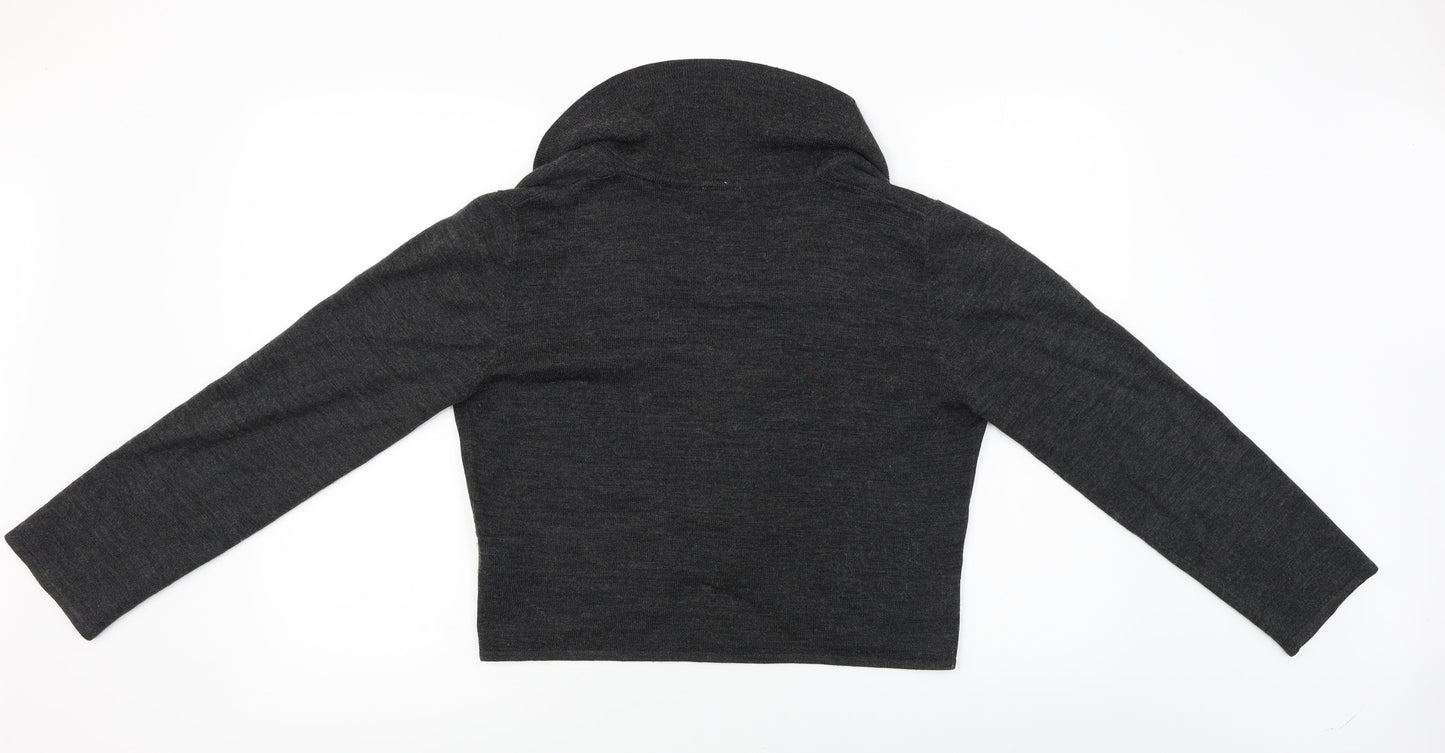 minunet Womens Black   Pullover Jumper Size 16