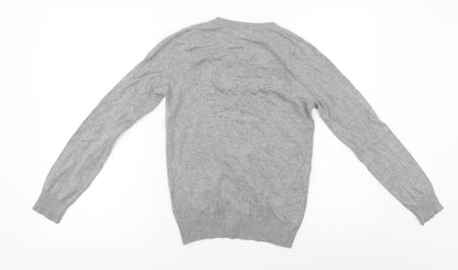 d-xel  Womens Grey   Cardigan Jumper Size 12