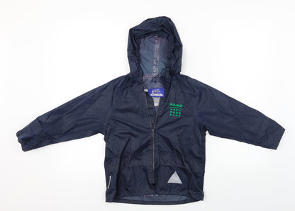 storm dry Boys Blue   Rain Coat Coat Size XS