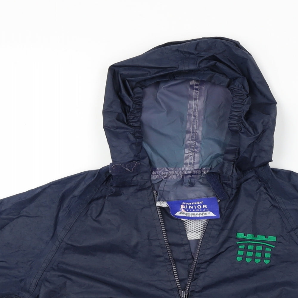 storm dry Boys Blue   Rain Coat Coat Size XS