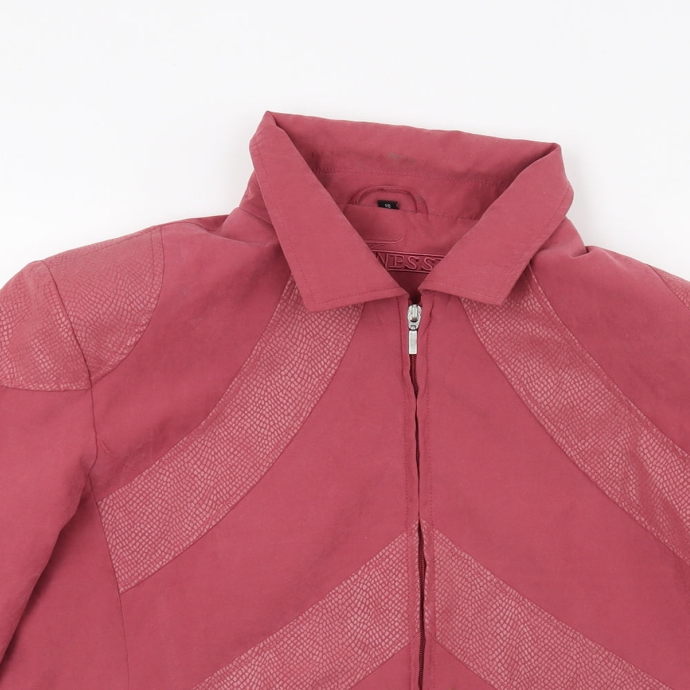 Womens UK Size 18 Finesse Red Jacket
