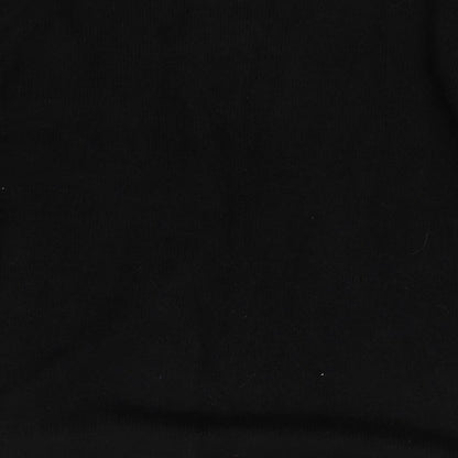 Avanti Garde Womens Black  Knit Cardigan Jumper Size L