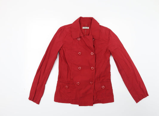 Cherokee Womens Red   Kimono Coat Size 6