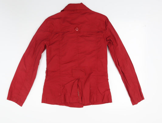 Cherokee Womens Red   Kimono Coat Size 6