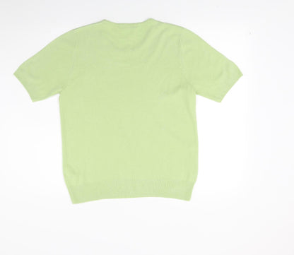 Marks and Spencer Womens Green  Knit Pullover Jumper Size 12
