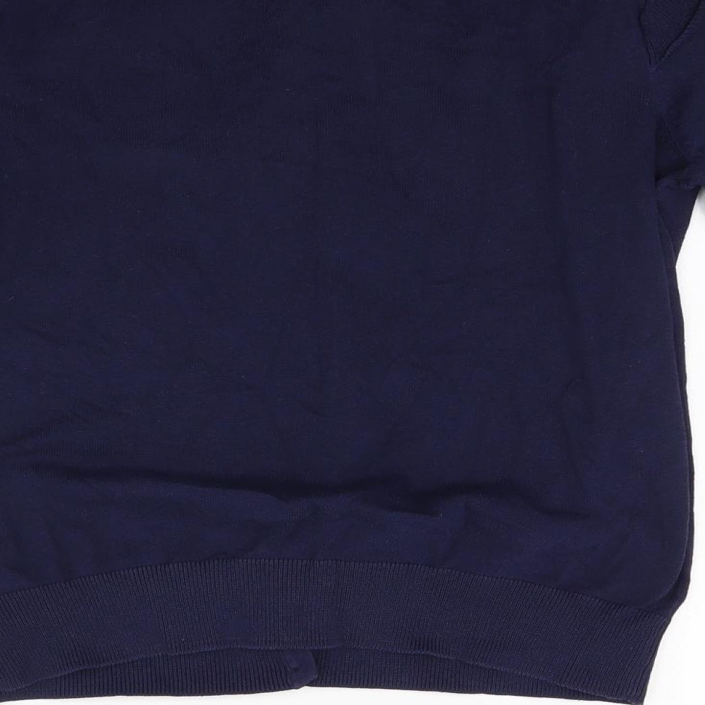 F&F Womens Blue  Knit Cardigan Jumper Size 12