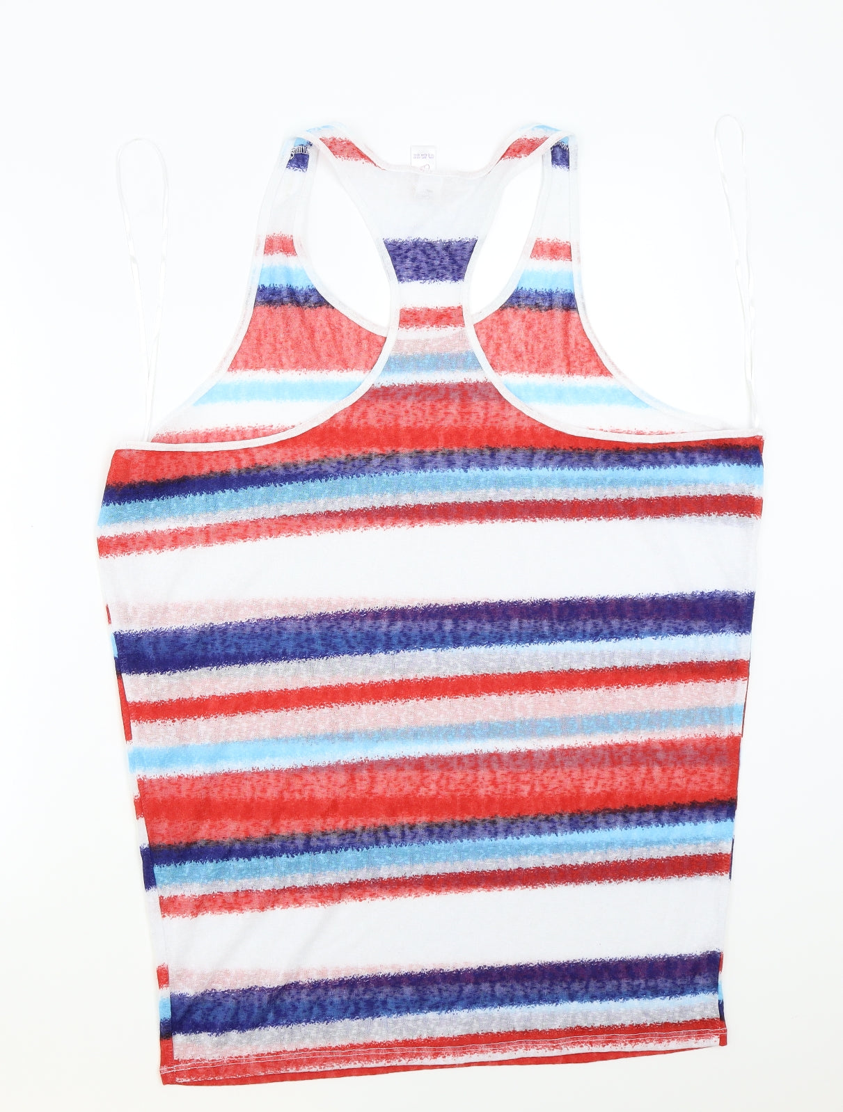 Womens UK Size 14 Ocean club White Basic Tank