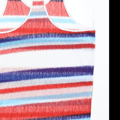 Womens UK Size 14 Ocean club White Basic Tank