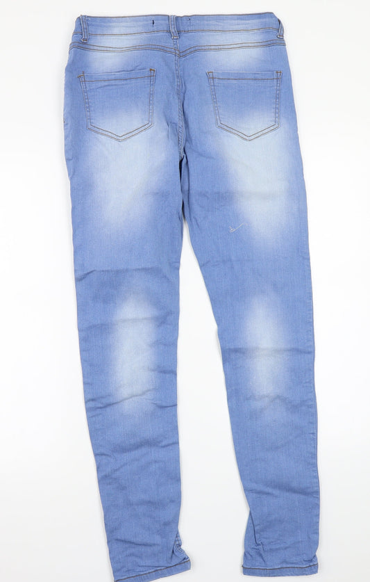 Select Womens Blue   Straight Jeans Size 12 L28 in