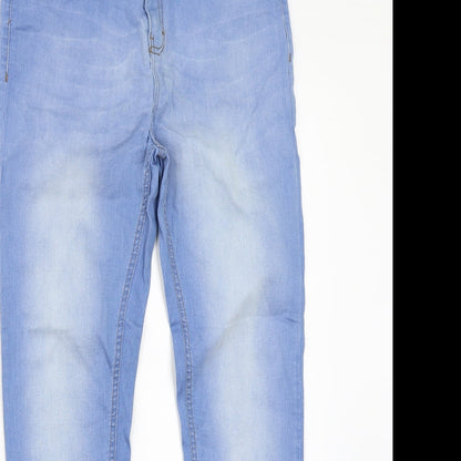 Select Womens Blue   Straight Jeans Size 12 L28 in