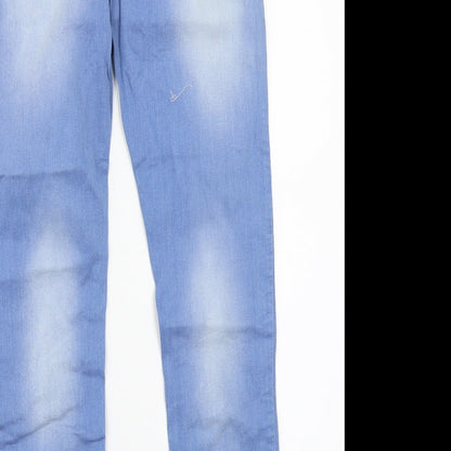 Select Womens Blue   Straight Jeans Size 12 L28 in