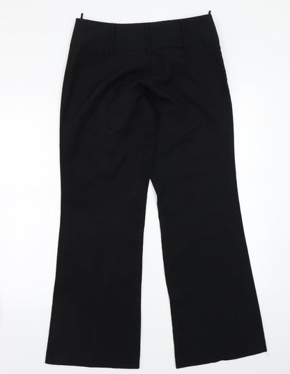 Womens UK Size 12 Evie Regular Fit  Black Trousers
