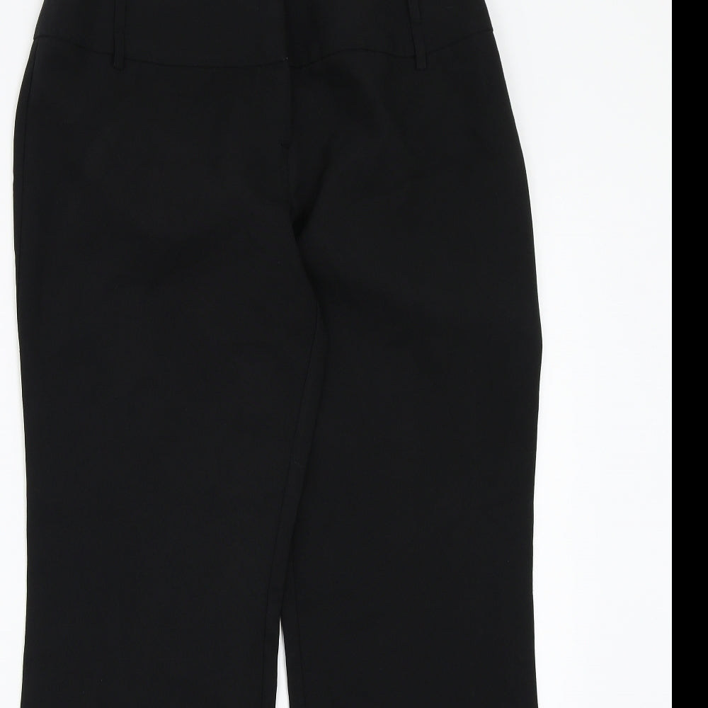 Womens UK Size 12 Evie Regular Fit  Black Trousers