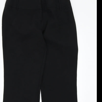Womens UK Size 12 Evie Regular Fit  Black Trousers