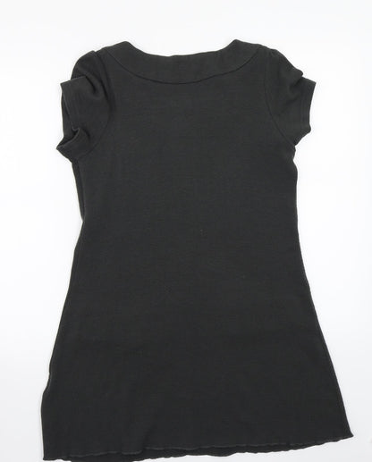 Uttam London Womens Grey  Rayon A-Line  Size M