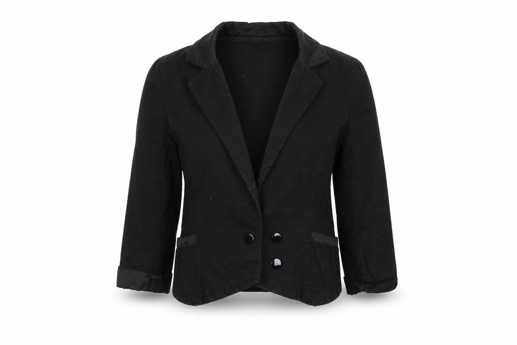 Womens UK Size 8 H&M Black Jacket