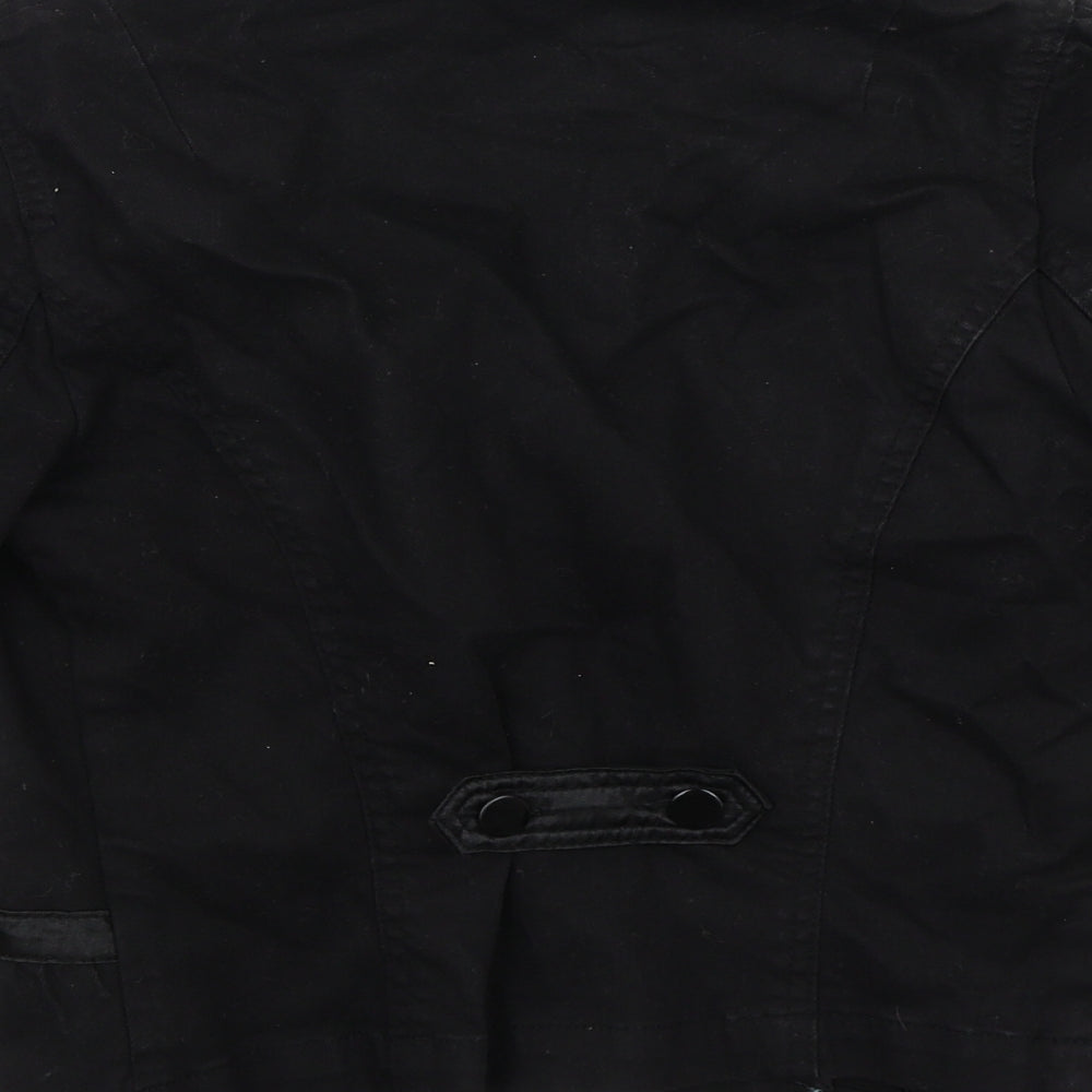 Womens UK Size 8 H&M Black Jacket