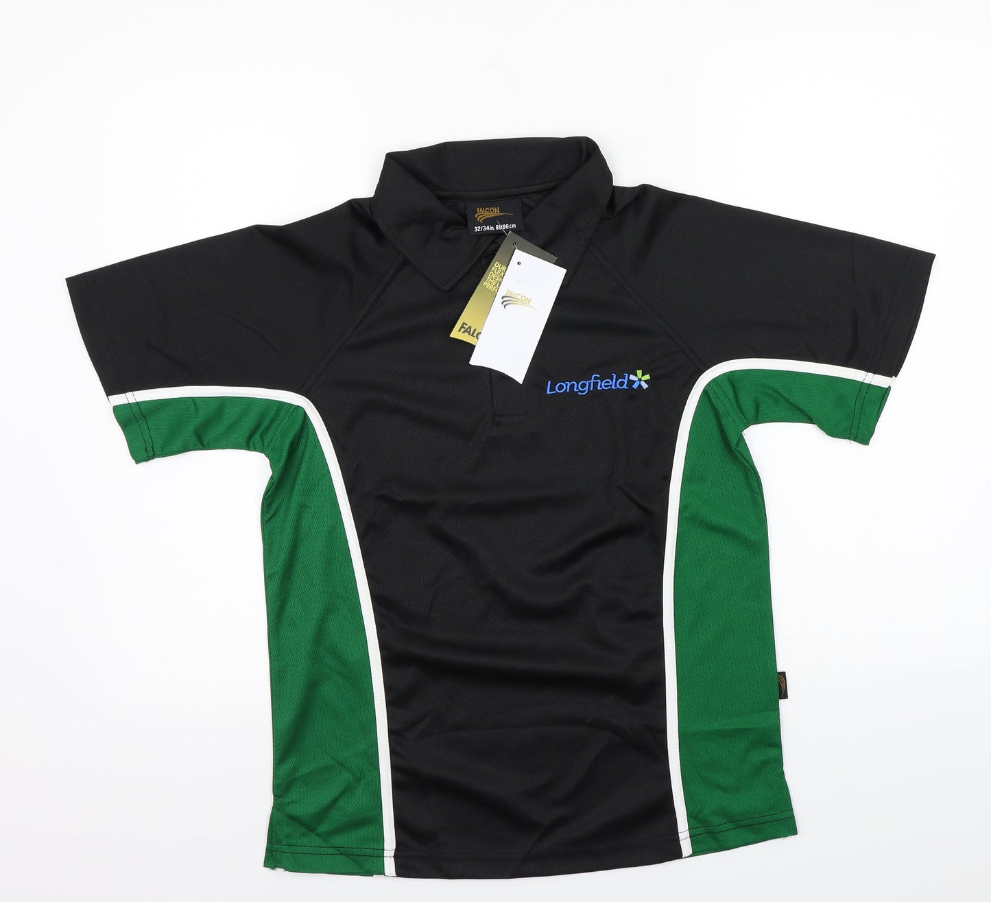 Falcon Boys Black   Basic T-Shirt Size M