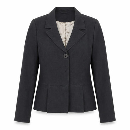 Womens UK Size 16 Papaya Regular Grey Blazer