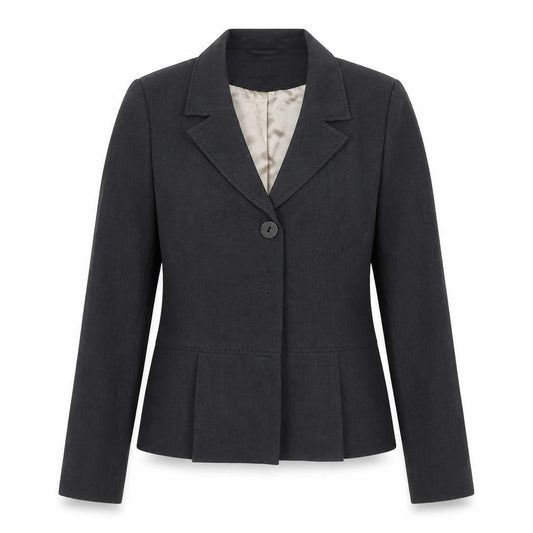 Womens UK Size 16 Papaya Regular Grey Blazer