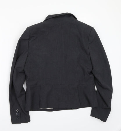 Papaya Womens Grey   Jacket Blazer Size 16