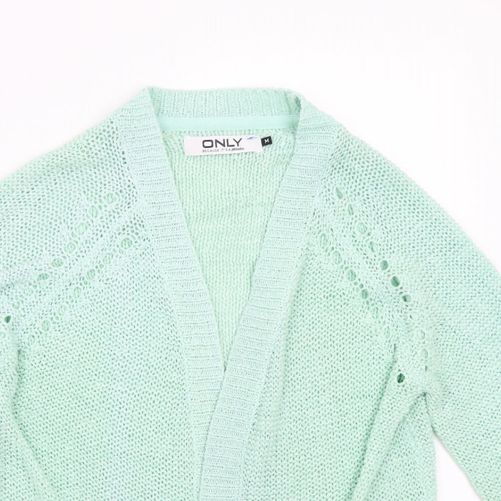 Only Womens Green   Cardigan Jumper Size M