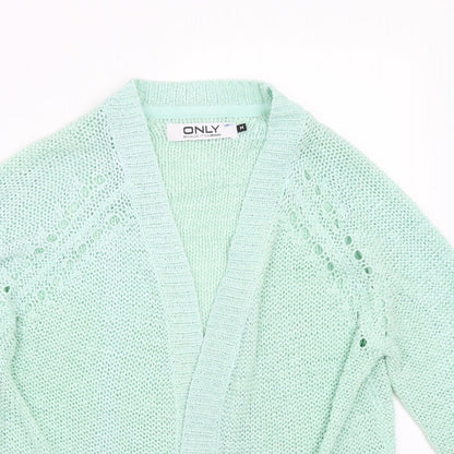 Only Womens Green   Cardigan Jumper Size M