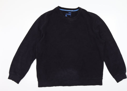 Easy Mens Black   Pullover Jumper Size XL
