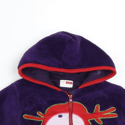 name it Girls Purple   Jacket Coat Size 6-9 Months