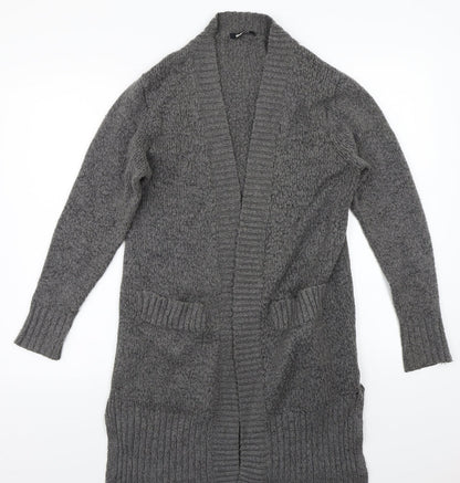 Ginatricot Womens Grey   Cardigan Jumper Size S