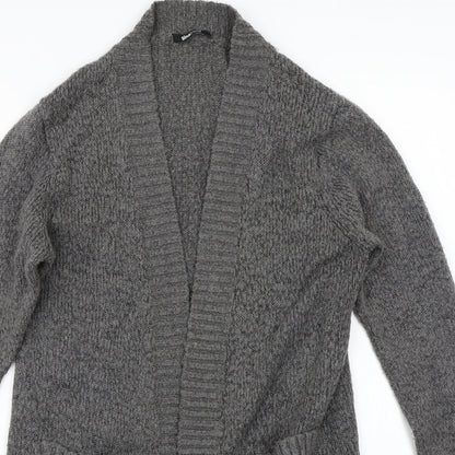 Ginatricot Womens Grey   Cardigan Jumper Size S