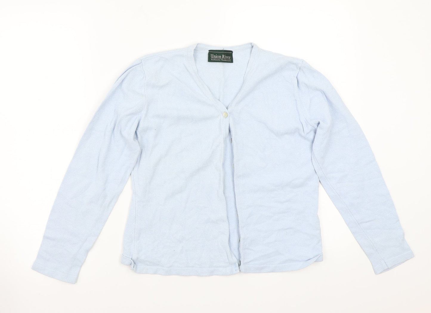 Union river Womens Blue   Cardigan Jumper Size 12