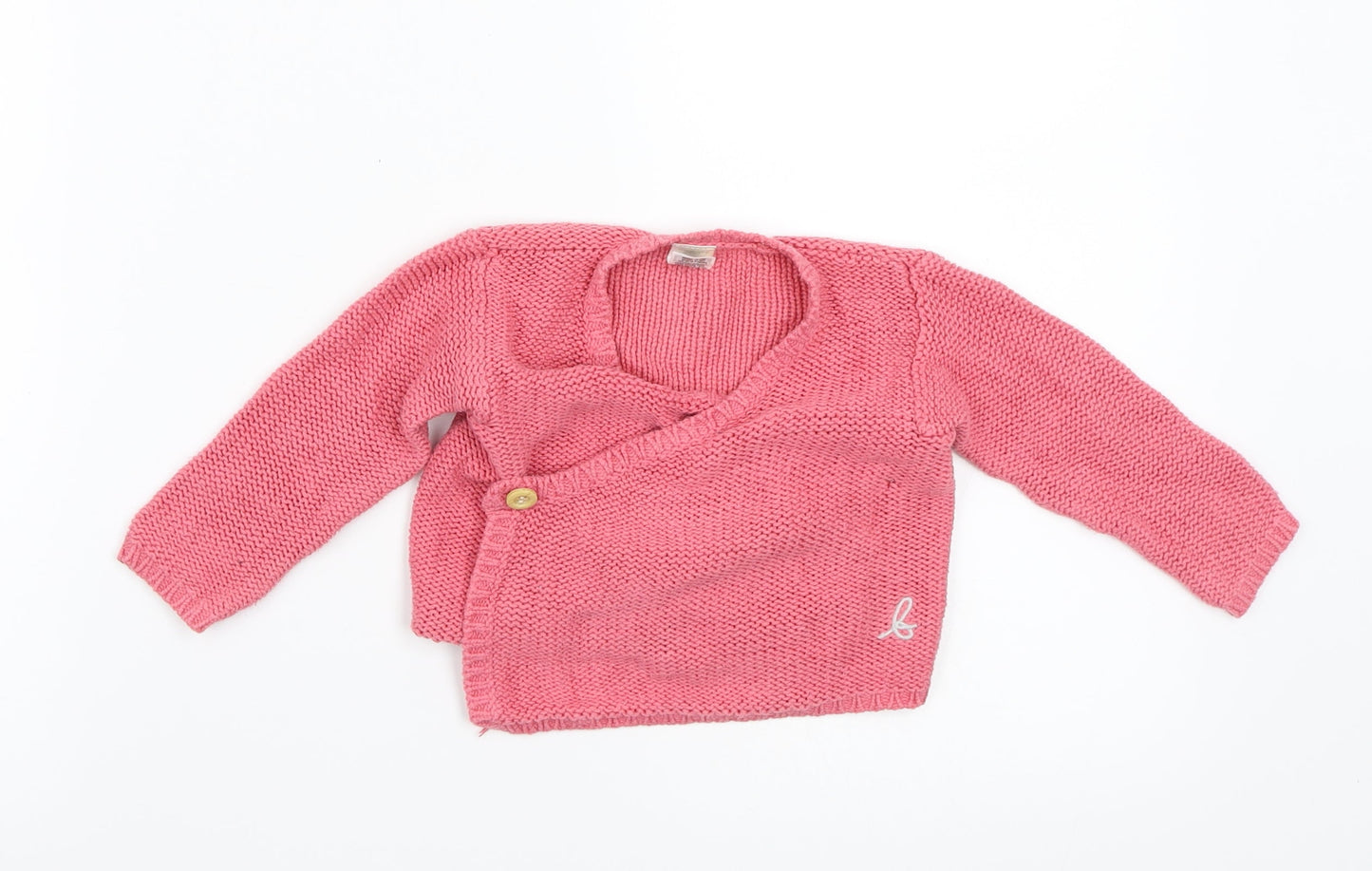 Bonds Girls Pink   Cardigan Jumper Size 0-3 Months