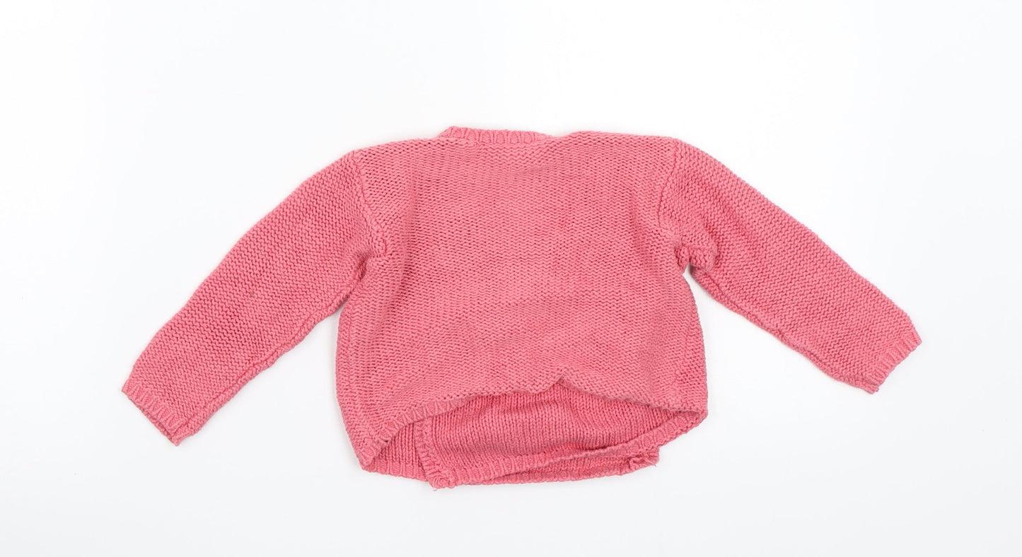 Bonds Girls Pink   Cardigan Jumper Size 0-3 Months