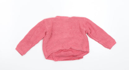 Bonds Girls Pink   Cardigan Jumper Size 0-3 Months
