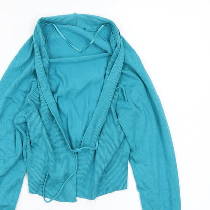 Preworn Womens Blue   Cardigan Jumper Size 12