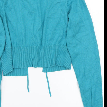 Preworn Womens Blue   Cardigan Jumper Size 12