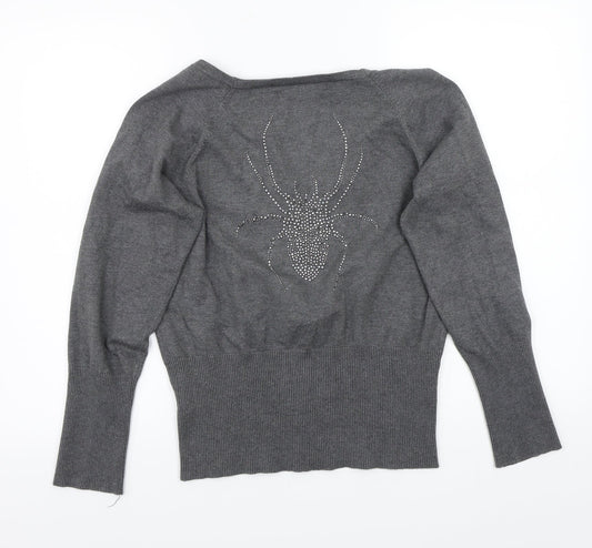 CULTURE Womens Grey   Pullover Jumper Size L