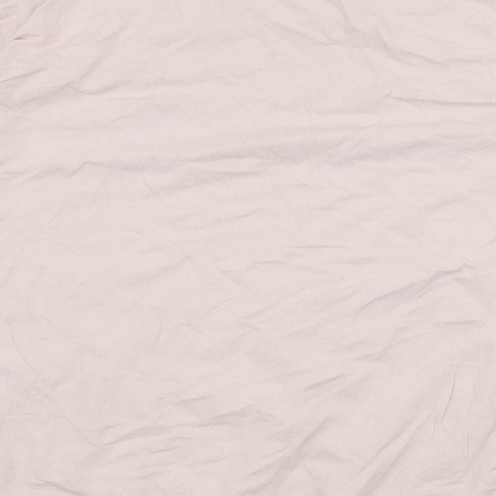 H&M Womens Pink  Jersey Pullover Sweatshirt Size M  - Love