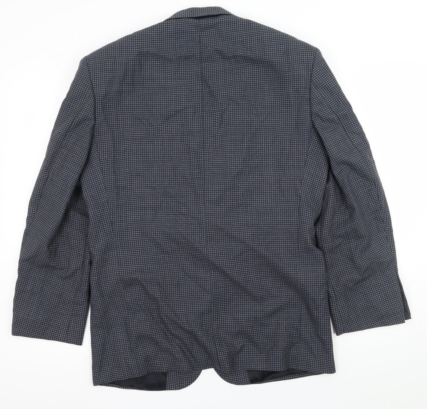 Mens UK Size M St Michael Regular Blue Suit Jacket
