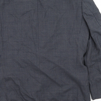 Mens UK Size M St Michael Regular Blue Suit Jacket