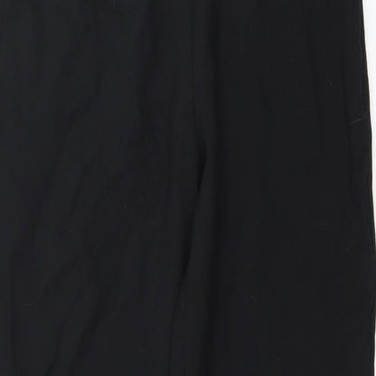 Womens UK Size 12 Marks and Spencer Regular Fit  Black Trousers