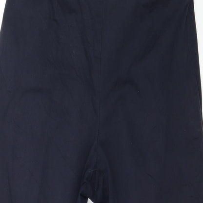 Womens UK Size 10 Marks and Spencer Regular Fit  Blue Trousers