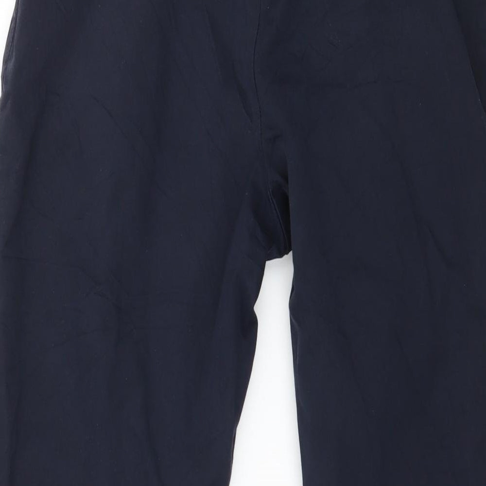 Womens UK Size 10 Marks and Spencer Regular Fit  Blue Trousers