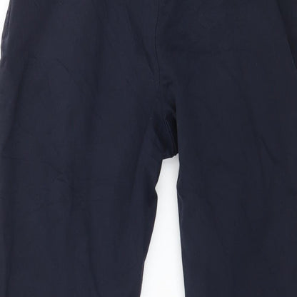 Womens UK Size 10 Marks and Spencer Regular Fit  Blue Trousers