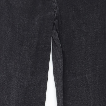 Dorothy Perkins Womens Grey  Denim Skinny Jeans Size 12 L29 in