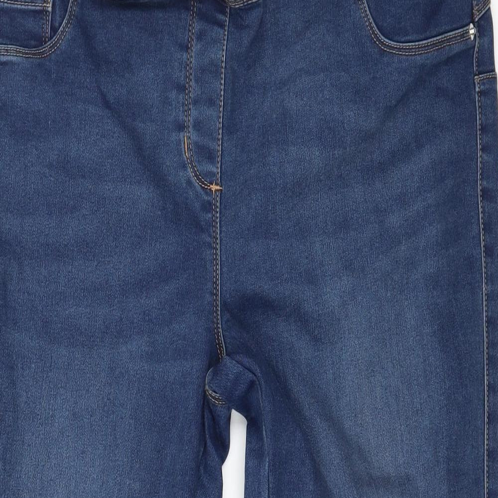Womens UK Size 32 in Preworn Regular Fit Jegging Blue Jeans